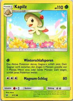 Kapilz Exemplar 1,25 €