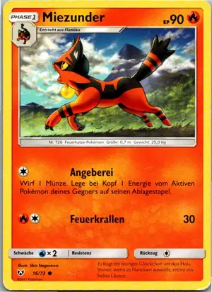 Miezunder Exemplar 1,25 €
