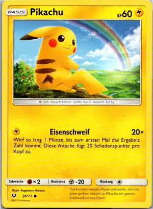 Pikachu Exemplar 6,25 €
