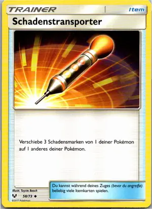 Schadenstransporter Exemplar 1,25 €