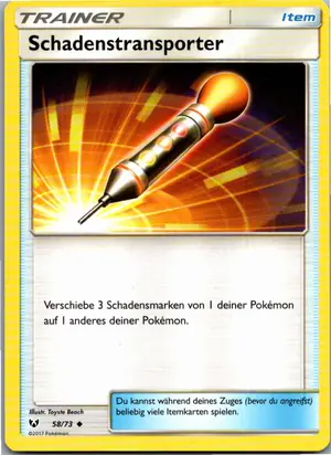 Schadenstransporter Exemplar 1,25 €