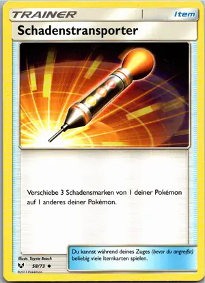 Schadenstransporter Exemplar 1,25 €