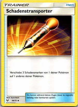 Schadenstransporter Exemplar 1,25 €