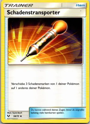 Schadenstransporter Exemplar 1,25 €