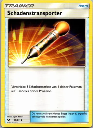 Schadenstransporter Exemplar 1,25 €