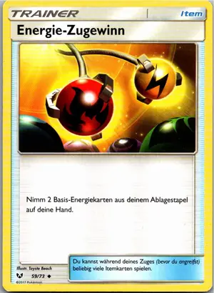 Energie-Zugewinn Exemplar 1,25 €
