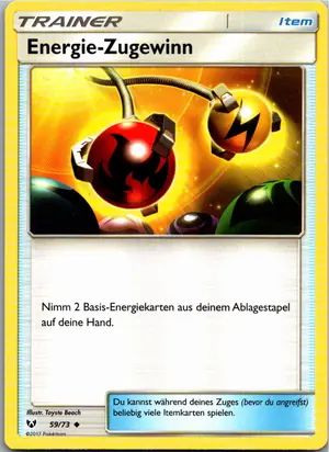 Energie-Zugewinn Exemplar 1,25 €