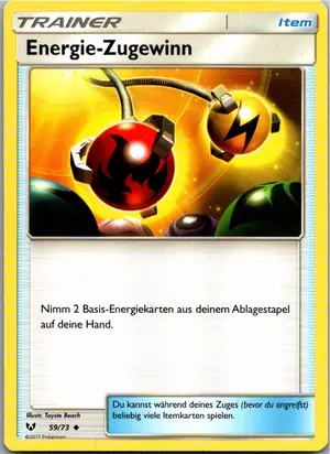 Energie-Zugewinn Exemplar 1,25 €