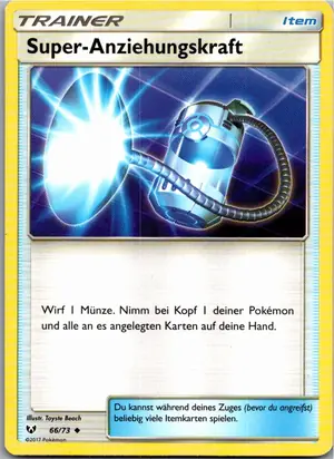 Super-Anziehungskraft Exemplar 1,25 €