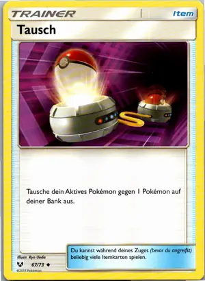 Pokémon-Karte Tausch 67/73 Schimmernde Legenden