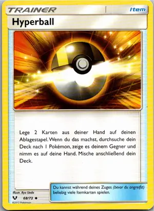 Pokémon-Karte Hyperball 68/73 Schimmernde Legenden