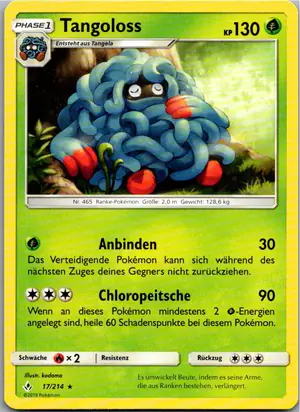 Tangoloss Exemplar 1,25 €