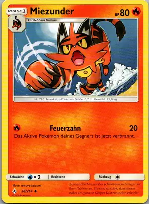 Miezunder Exemplar 1,25 €