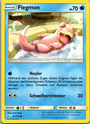 Pokémon-Karte Flegmon 42/214 Kräfte im Einklang