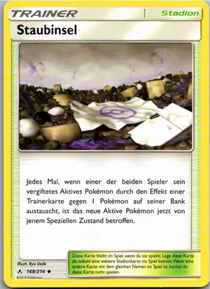 Staubinsel Exemplar 1,25 €