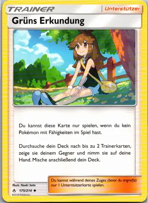Grüns Erkundung Exemplar 1,25 €