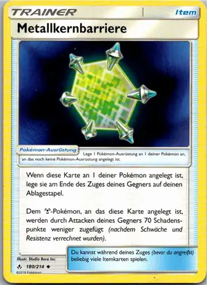 Metallkernbarriere Exemplar 1,25 €