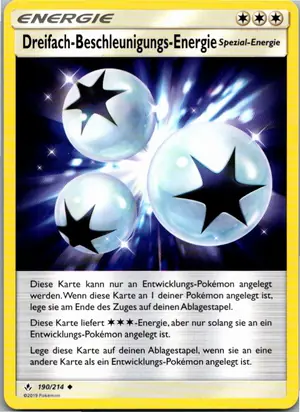 Dreifach-Beschleunigungs-Energie Exemplar 2,95 €