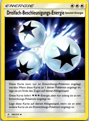 Dreifach-Beschleunigungs-Energie Exemplar 2,95 €