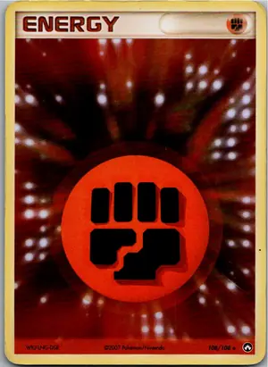 Pokémon-Karte Kampfenergie 108/108 EX Power Keepers