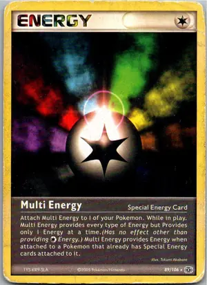Pokémon-Karte Multi Energy Multi-Energie 89/106 EX Smaragd