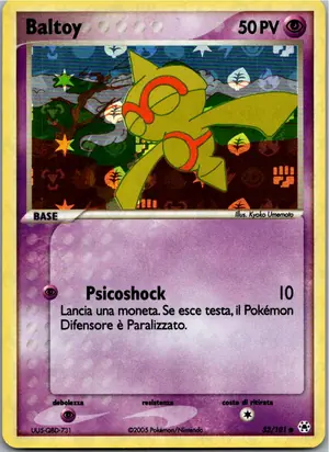 Pokémon-Karte Baltoy Puppance 52/101 Hidden Legends