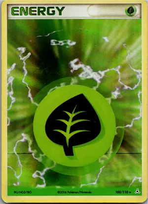 Pokémon-Karte Pflanzen-Energie 105/110 EX Holon Phantoms