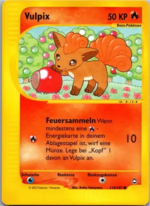 Vulpix Exemplar 4,95 €
