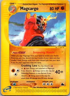 Pokémon-Karte Magcargo 18/144 Skyridge