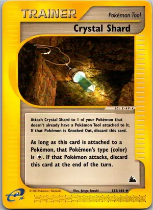 Pokémon-Karte Crystal Shard Kristallscherbe 122/144 Skyridge
