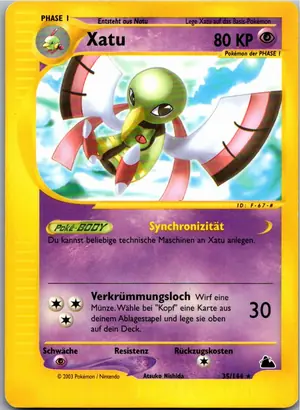 Pokémon-Karte Xatu 35/144 Skyridge