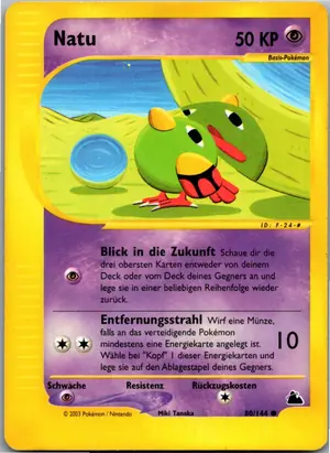 Pokémon-Karte Natu 80/144 Skyridge