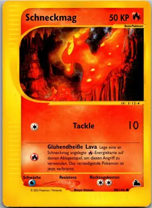 Pokémon-Karte Schneckmag 98/144 Skyridge