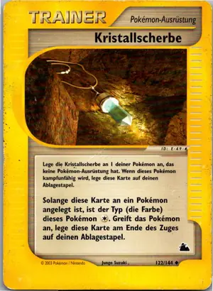 Pokémon-Karte Kristallscherbe 122/144 Skyridge