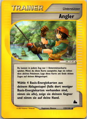Pokémon-Karte Angler 125/144 Skyridge
