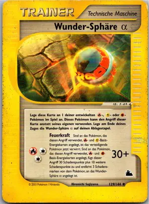 Wunder-Sphäre α Exemplar 4,95 €