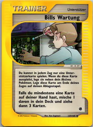 Pokémon-Karte Bills Wartung 137/165 Expedition
