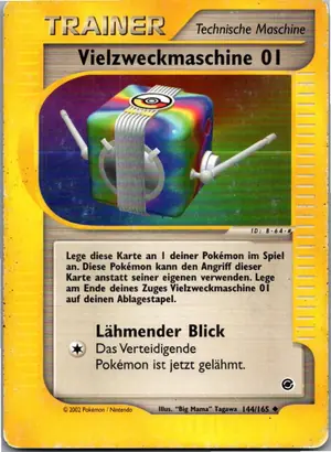 Pokémon-Karte Vielzweckmaschine 01 144/165 Expedition