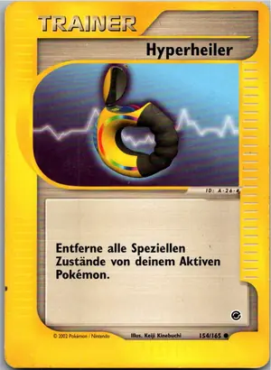 Pokémon-Karte Hyperheiler 154/165 Expedition