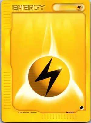 Pokémon-Karte Elektro-Energie 163/165 Expedition