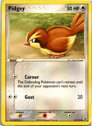 Pidgey Taubsi Exemplar 3,25 €