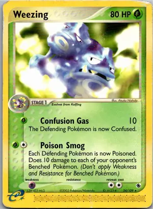 Weezing Smogmog Exemplar 3,95 €