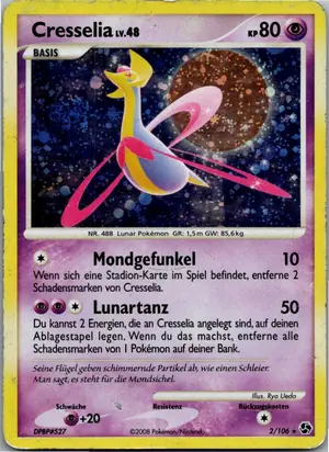 Pokémon-Karte Cresselia 2/106 Epische Begegnungen