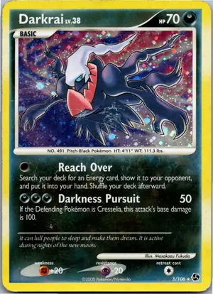 Pokémon-Karte Darkrai 3/106 Epische Begegnungen