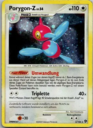 Porygon-Z Exemplar 3,95 €