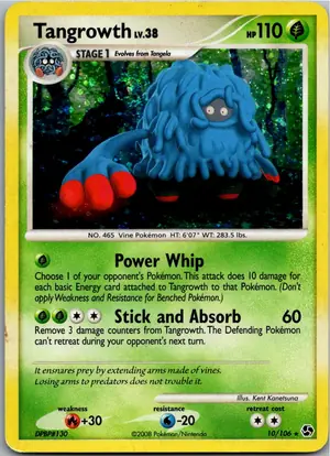 Pokémon-Karte Tangrowth Tangoloss 10/106 Epische Begegnungen