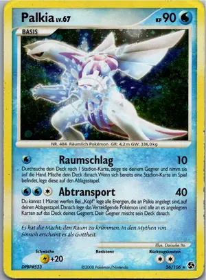 Pokémon-Karte Palkia 26/106 Epische Begegnungen