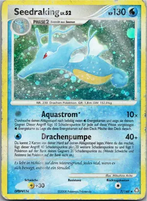 Pokémon-Karte Seedraking 7/146 Erwachte Legenden