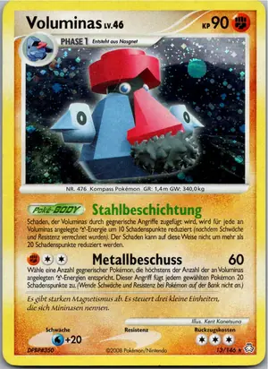 Pokémon-Karte Voluminas 13/146 Erwachte Legenden