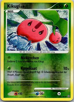 Pokémon-Karte Kikugi 56/100 Sturmtief